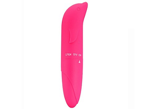 VIBRADOR GOLFINHO AVELUDADO PINK - 6178