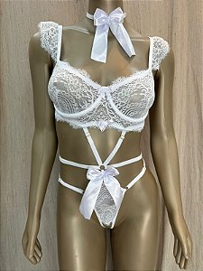 LILIAN BODY COM ARO - BRANCO