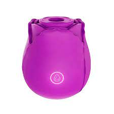 MAGIC ROSE 2 Estimulador de Clitóris com Pulsação 10x Regarregável cor Roxo - 7879