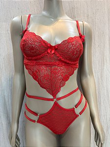 DUBAI BODY COM ARO - VERMELHO BORDÔ