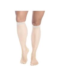 MEIA 3/4 TRANSPARENTE FIO 15 SELENE - BRANCO