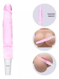 VIBRADOR JELLY COR ROSA - 5102