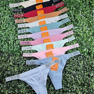 SECRET FIO SEM COSTURA C/ STRAS COR VERDE - TAM G / GG