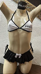 FANTASIA  MINI POLÍCIAL - TAM ÚNICO