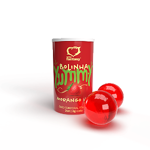 YUMMY BALL Morango Hot 2un