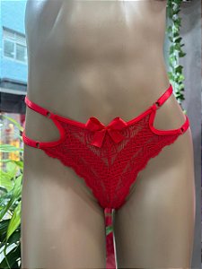 MARI FIO RENDA - VERMELHO