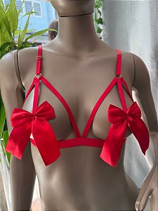 EXIBIDA BRALETE - VERMELHO