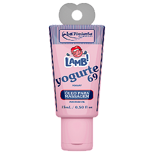 LAMB! ÓLEO PARA MASSAGEM BEIJÁVEL YOGURTE 69 15ml