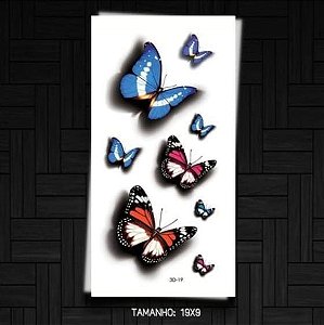 TATUAGEM TEMPORARIA 3D - 889091