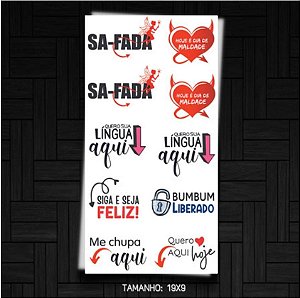 TATUAGEM TEMPORARIA - 889091