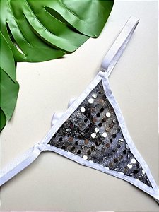 PAETÊ FIO COM PORTA CAMISINHA BRANCO - 095