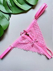 SEX BIJU FIO APRESADINHA ROSA BARBIE - 011