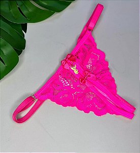 SEX BIJU FIO APRESADINHA ROSA NEON - 011