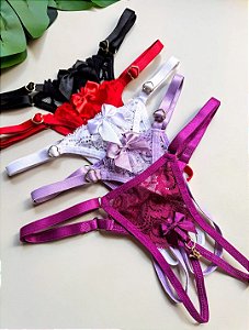 CUPIDO FIO SEXY COM BIJU LILÁS LAVANDA - 9911