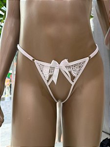 DUDA FIO SEXY RENDA - BRANCO