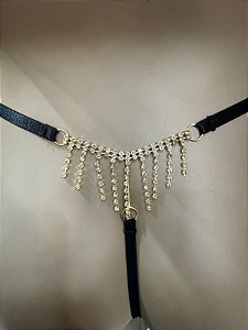 STRASS FIO LUXO PRETO - 229