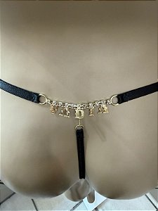 FIO FRASE VADIA - PRETO