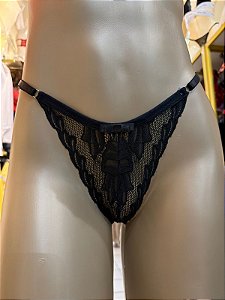 FIO RENDA COM REGULAGEM PRETO - 285