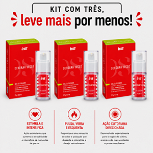 KIT COM TRES GEL CLÍTORIANO by Deborah Secco ( cada sai por 50,80 no pix )