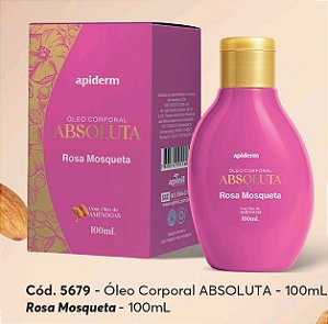 ABSOLUTA Óleo Corporal com óleo de amêndoas e Rosa Mosqueta 100ml - AP5679