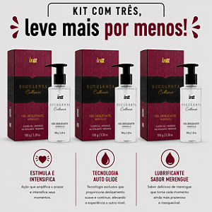 KIT COM TRES SUCULENTA GEL DESLIZANTE MERENGUE (cada sai por 43,28 no pix)