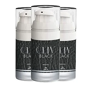 CLIV BLACK COM ÁCIDO HIALÔRONICO E EFEITO ICE INTT 17g - (Kit 3 un por 40,82 cada no pix)