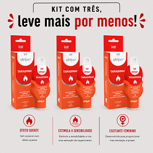 KIT COM TRES STRIPER TARADINHA 8g ( cada sai por 16,42 no pix )