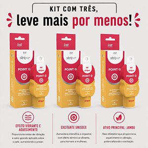 KIT COM TRES STRIPER POINT G 8g ( cada sai por 16,42 no pix )