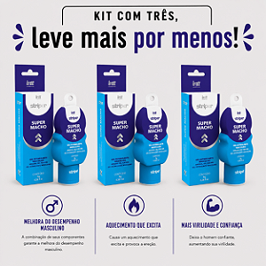 KIT COM TRES STRIPER SUPER MACHO 8g ( cada sai por 16,42 no pix )
