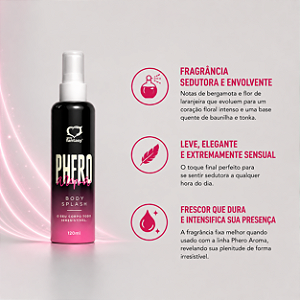 PHERO Aroma Feminino Body Splash 120ml