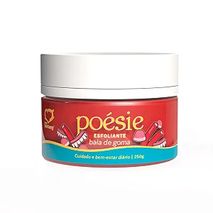 Esfoliante Corporal Poésie Bala de Goma 250g