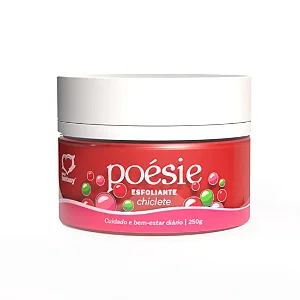 Esfoliante Corporal Poésie Chiclete 250g