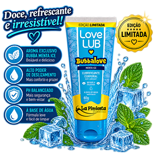 BUBBALOVE GEL MENTA ICE 60g