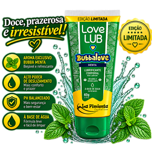 BUBBALOVE GEL MENTA 60g