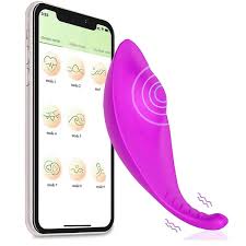 NIAMH Vibrador de Calcinha 10 modos de Vibração via APP cor Roxo - 8150