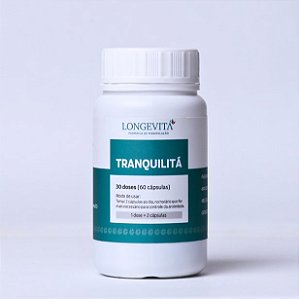 Longevita Tranquilita Dia 30 Doses (60 Capsulas)