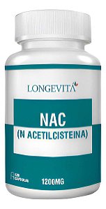 Longevita Nac-n Acetilcisteina 1200mg (120 Capsulas)