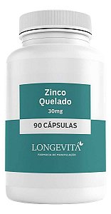 Longevita Zinco Quelado 30mg (90 Doses)