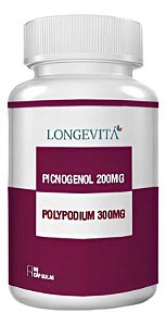 Longevita Picnogenol + Polypodium Leucotomus 250mg - 90 Cp