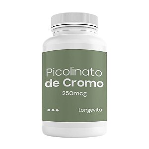 Longevita Picolinato de Cromo 250mcg (60 Doses)