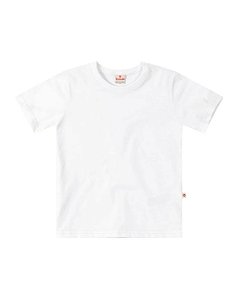 Camiseta Básica Infantil Menino Branca