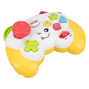 Controle de Vídeo Game Musical Unissex Pimpolho Amarelo