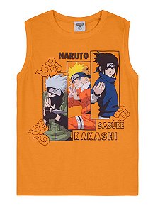 Camiseta Regata Infantil Naruto