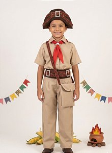 Conjunto Infantil Festa Junina Cangaceiro