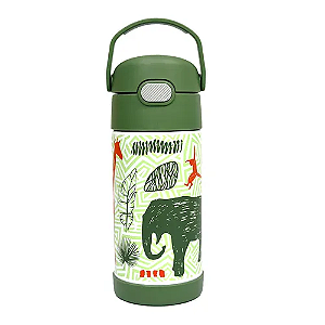 Garrafa Térmica Infantil Funtainer Reino da Selva- Thermos