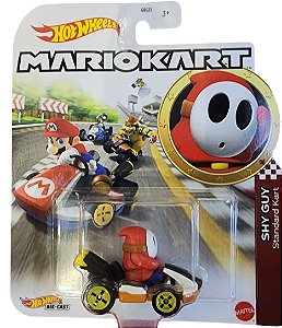 Carrinho Hot Wheels Mario Kart Shy Guy - Mattel