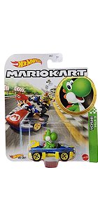 Carrinho Hot Wheels Mario Kart Yoshi - Mattel