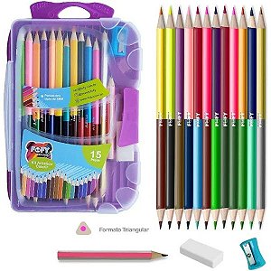 Kit Artístico Colorir - Fofy