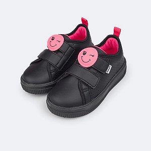Tênis Infantil Feminino Pampili Up Patch Preto