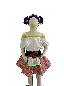 Fantasia Infantil Italiana Vermelha
